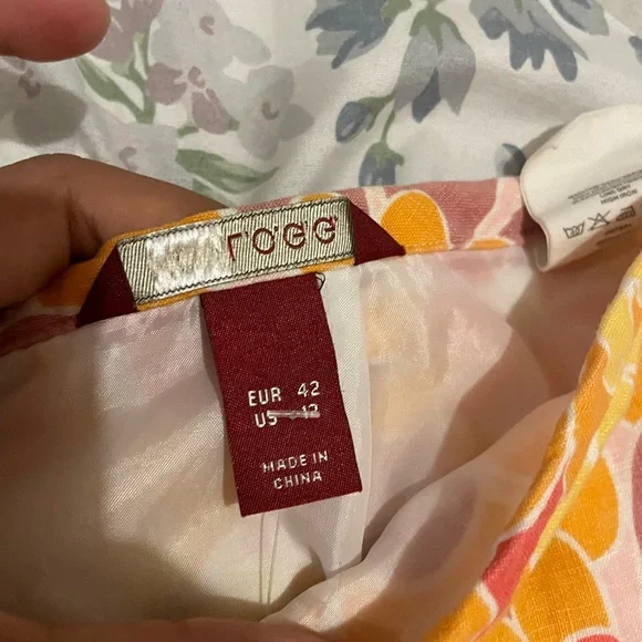 Floral A-Line Skirt - Multicolor - Picture 2 of 5